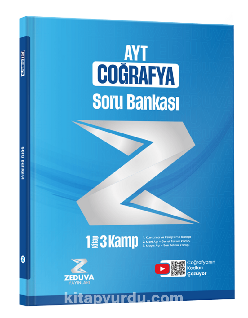 Coğrafyanın Kodları AYT Coğrafya 1 Kitap 3 Kamp Soru Bankası